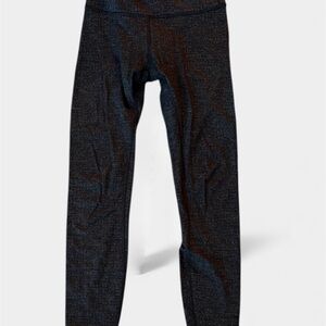 Lululemon Align Speckle Emboss Black High-Rise Leggings Size 8 28"